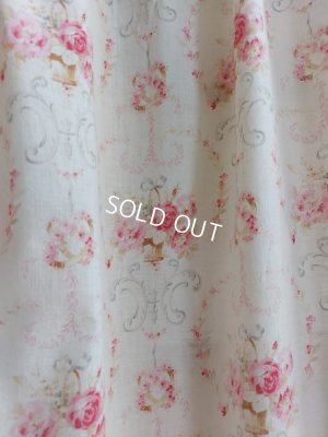 画像18: アンティークフレンチ花柄カーテン