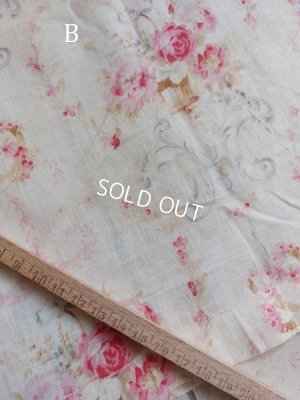 画像27: アンティークフレンチ花柄カーテン