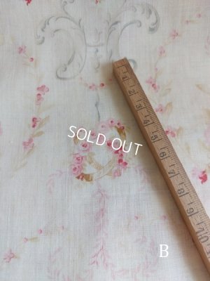 画像31: アンティークフレンチ花柄カーテン