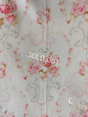 画像39: アンティークフレンチ花柄カーテン