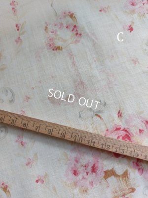 画像41: アンティークフレンチ花柄カーテン