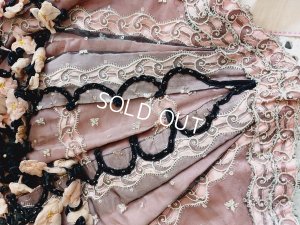 画像19: 布花装飾アンティークボディス