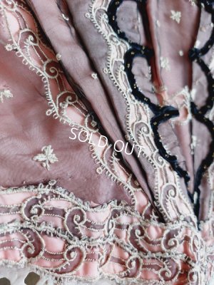 画像18: 布花装飾アンティークボディス