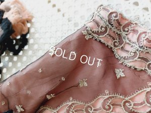 画像24: 布花装飾アンティークボディス