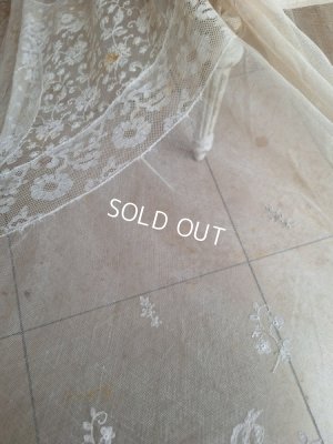 画像5: アンティークノルマンディレースベッドスプレッド