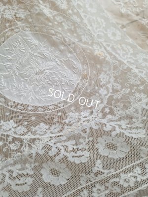 画像11: アンティークノルマンディレースベッドスプレッド