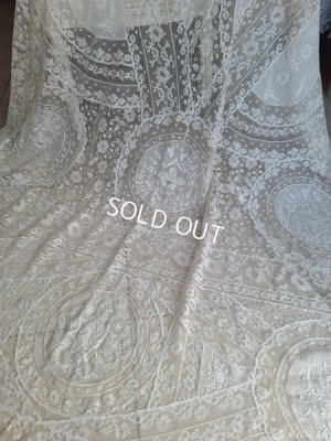 画像23: アンティークノルマンディレースベッドスプレッド