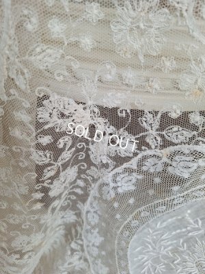 画像26: アンティークノルマンディレースベッドスプレッド