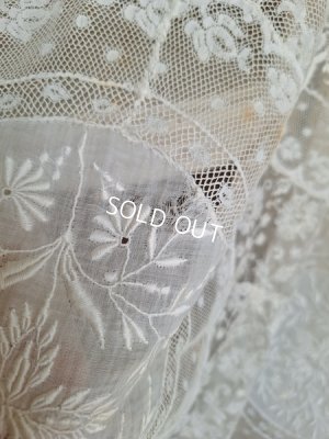 画像28: アンティークノルマンディレースベッドスプレッド