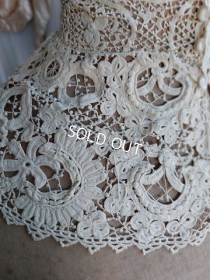 画像11: アンティークレース付け襟