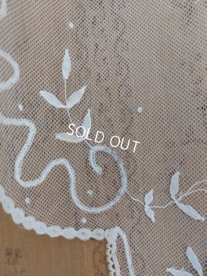 画像6: アンティークレースベール