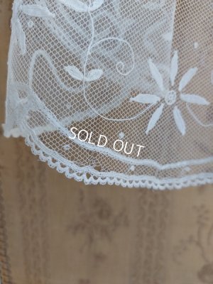 画像12: アンティークレースベール