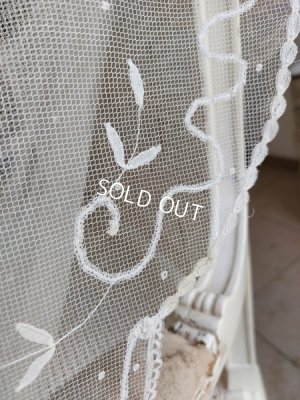 画像8: アンティークレースベール