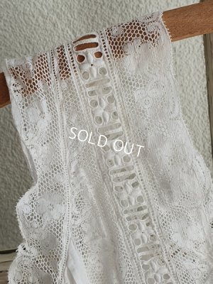 画像9: アンティークレースドレス