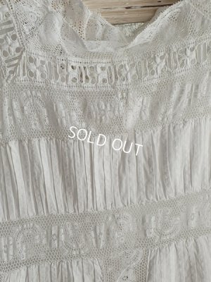 画像10: アンティークレースドレス