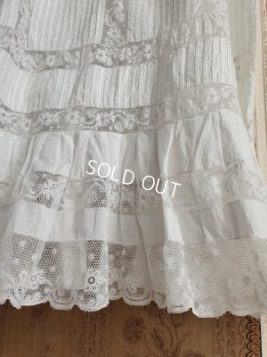画像13: アンティークレースドレス