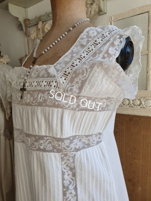 画像8: アンティークレースドレス