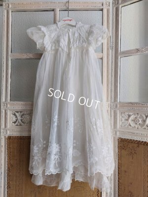 画像9: アンティークレースベビードレス