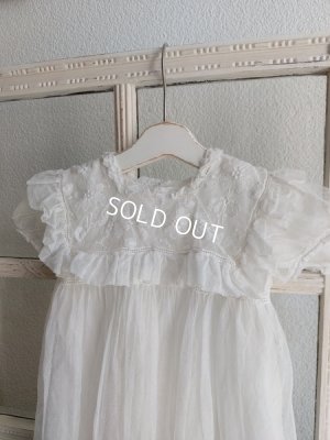画像3: アンティークレースベビードレス