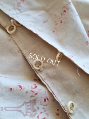 画像7: アンティークローズガーランド柄カーテン