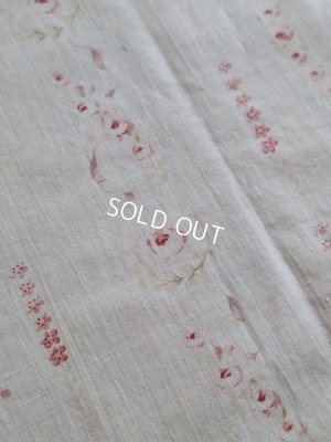 画像5: アンティークローズガーランド柄カーテン