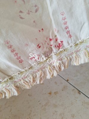 画像9: アンティークローズガーランド柄カーテン