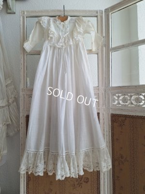 画像4: アンティークベビードレス