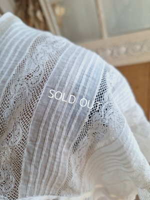 画像11: アンティークレースショール