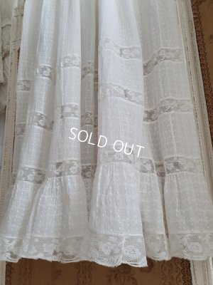 画像7: アンティークレースベビードレス