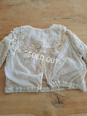 画像17: アンティークレースボディス