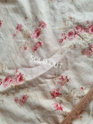 画像17: アンティークローズ柄フレンチカーテン