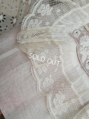 画像13: アンティークレースベビードレス