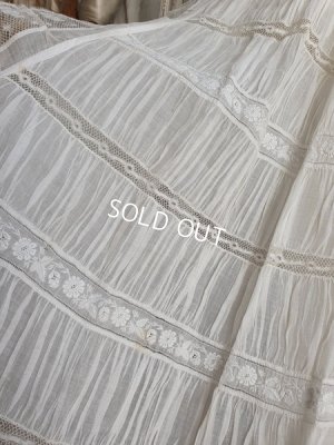 画像6: アンティークレースベビードレス