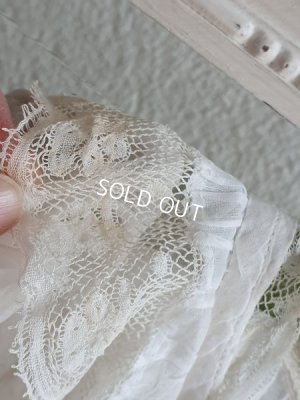 画像15: アンティークレースベビードレス