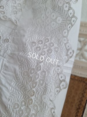 画像10: アンティークレースベビードレス