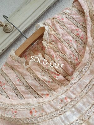 画像13: アンティークフレンチフローラル柄ボディス