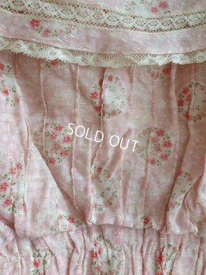 画像10: アンティークフレンチフローラル柄ボディス