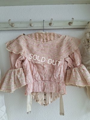 画像3: アンティークフレンチフローラル柄ボディス