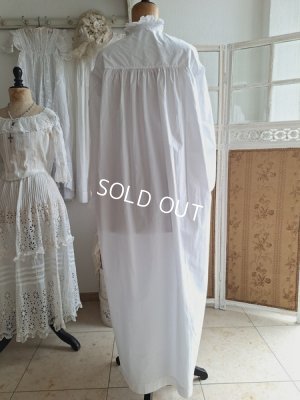 画像14: アンティークリネンナイトドレス
