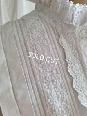 画像4: アンティークリネンナイトドレス