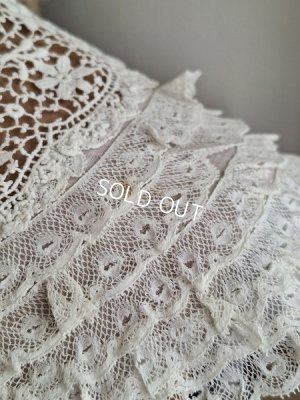画像14: アンティークレース付け襟