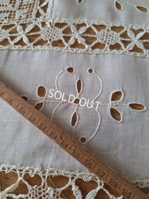 画像11: アンティークレースカーテン