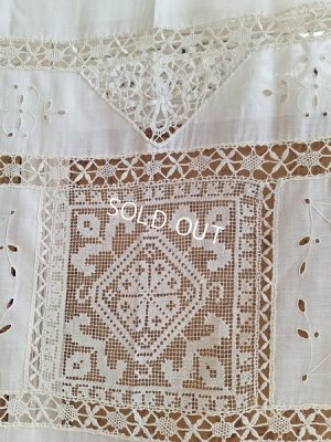 画像10: アンティークレースカーテン