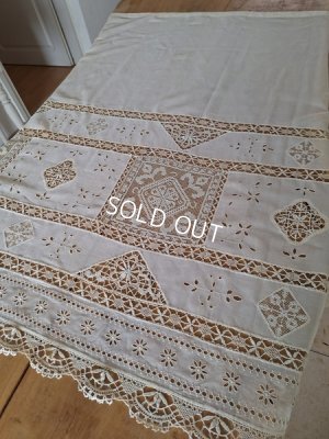 画像4: アンティークレースカーテン