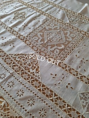 画像18: アンティークレースカーテン