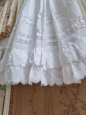 画像9: アンティーク洗礼式用ベビードレス