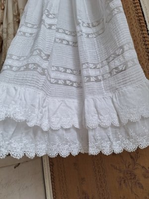 画像17: アンティーク洗礼式用ベビードレス