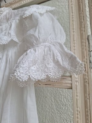 画像4: アンティーク洗礼式用ベビードレス