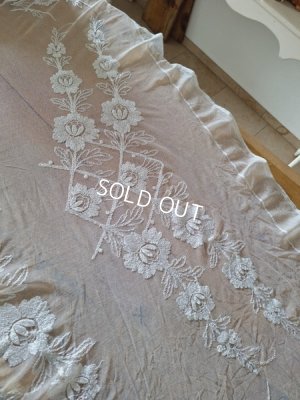 画像10: アンティークレースベッドスプレッド