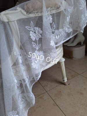 画像18: アンティークレースベッドスプレッド